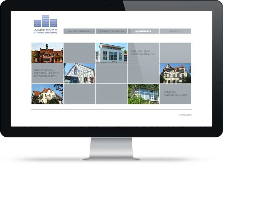 Ambientebau Webseite