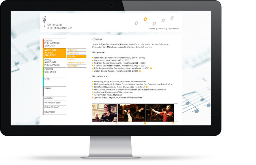 web philharmonie